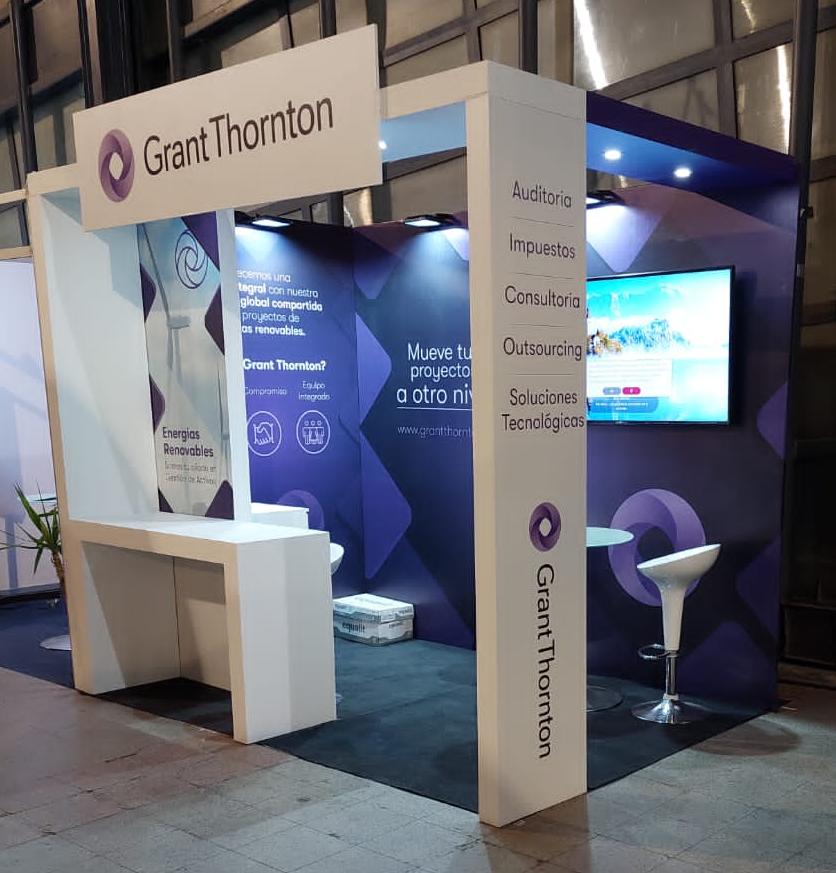 Stands modulares para feria de empresas
