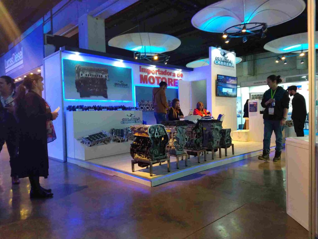 Stands modulares para feria de empresas